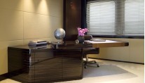 Yacht Eminence Office -Interior by Reymond Langton Design